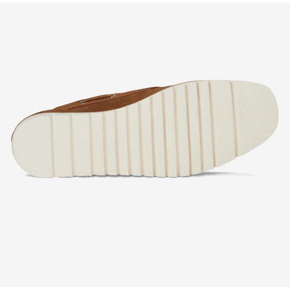 Seychelles Kipper Suede Boat Shoe in Tan Size 8 New in Box - Picture 4 of 11